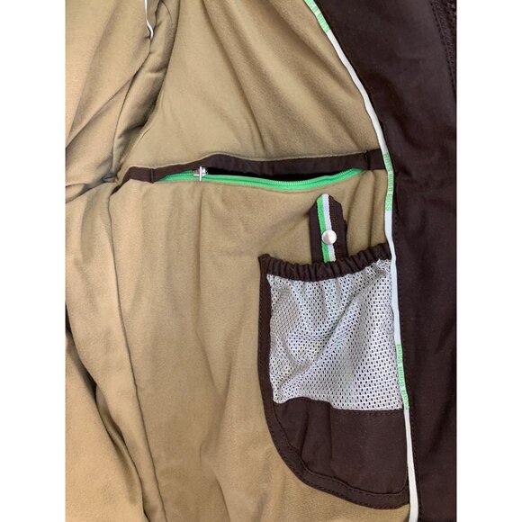 Boss Hugo Boss Brown Mens Bomber Jacket S Lined Insulated Zip Jadon1 RJ10616 - Picture 6 of 12